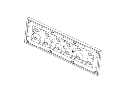 Lens for LED luminaires AMT-HB-173x70-5050(12)-20