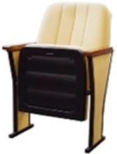 Wooden armchair for assembly halls. Standard