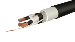 High-voltage flexible power cables with copper conductors with rubber insulation for voltage of 6 kV of ????? grade