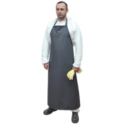 Protective apron against water, acid and alkali solutions (K80 Shch50), PVC, 140x95 cm, type B
