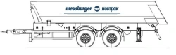 Tandem axle tipper trailer ZK-224