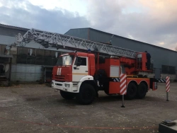 Fire ladder AL-30 on chassis KAMAZ-43118