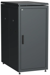 LN05-28U61-M ITK Network cabinet 19" LINEA N 28U 600x1000 mm metal front door black
