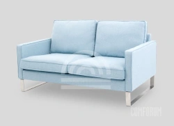 Metal-framed sofas, series D