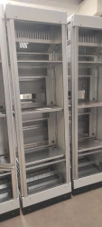 Sectional switch cabinet frame for control stations switchboard