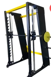 Smith machine with counterweight