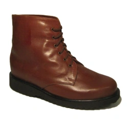 Orthopaedic footwear, complex on apparatus with insulated lining (pair): boots for women with individual parameters made of