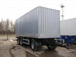 Three-axle box trailer MAG-333ST