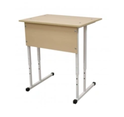 Single-seat height-adjustable pupil's desk Art: ATP1