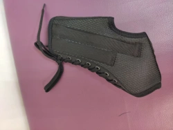 Bandage on ankle joint