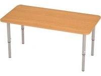 Children's 2-seater adjustable table