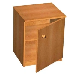 Bedside cabinet with shelf (model 2)