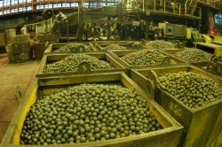 Toll processing (steel grinding balls)