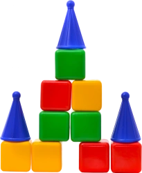 Set of cubes "Tower" medium 1/13