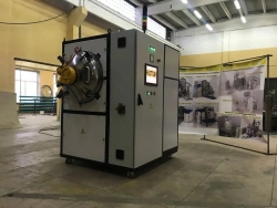 Vacuum chamber electric resistance furnace type SNVE