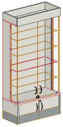 Floor cabinet 900