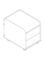 Trolley cabinet, models TUV.03-10