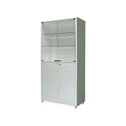 Laboratory cabinet for storage of reagents "Edelwood" trade mark