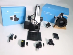 Four-axis training robot arm with modular interchangeable attachments art. no. RUAVG22FULL