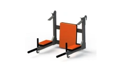 TK-0070-J. Overhead bars + lightweight barbell stands