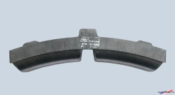 Brake lining for tram cars 7 T66-13