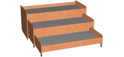 Children's three-drawer pull-out bed (Art. No. 50046-047)