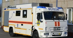 Emergency rescue vehicle for mine rescue units (ERU) without CMU, type 67063, modification 67063E on KAMAZ chassis