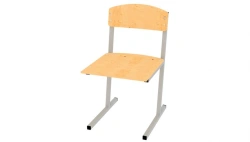 Non-adjustable student chair 3 p.g. 203.008