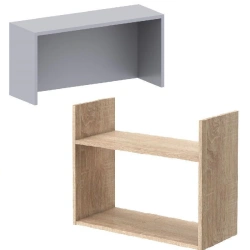 Hinged shelf, table shelf, Edelwood trade mark
