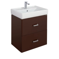 Cabinet under sink Aquaton Amerina 60 dark brown 1A135401AM4301.A135.4.01A.M43.0