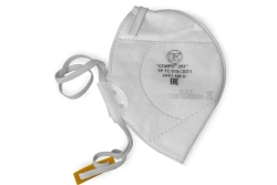 Half-mask for protection against aerosols "Respirator "SPIRO-201" FFP1 NR D