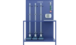 Laboratory apparatus for the study of gravity deposition process (PAHP-OSST)