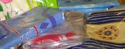 Bed linen set of cotton fabrics