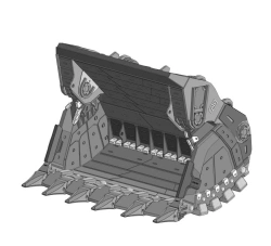 Bottom discharge bucket RH-120.FS-15-T1J6G1S1
