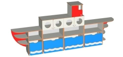 Play wall "Ship" (item no. 50046-115)