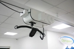 System for lifting and moving patients by rail (ceiling, wall) medical "ORTORENT PRM-02" according to ORTO.942819.016 T