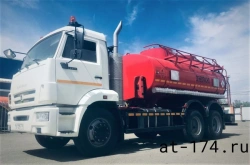 ATZ fuel tanker on KAMAZ 65115 chassis