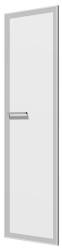 MAGNA Swinging door to narrow shelving unit / glass, Art. MDU 06