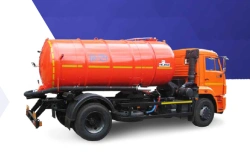 Vacuum (slurry) machine KO-529-13 (based on chassis KAMAZ-43253-G5)