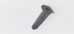 Bolts with countersunk head 120°, with tolerance field of rod diameter f9 from titanium alloy for composite materials OST 1 312