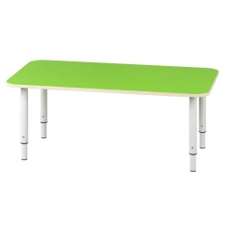 Children's rectangular adjustable two-seater table No. 1-3