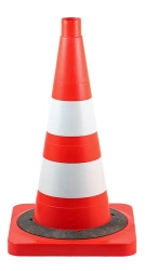 KS-2.8.0 Signal cone 520 mm, weighted with 2 white s/o stripes 80 mm each