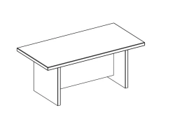 Rectangular table