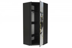 Batman LD.519050.000.000 M Corner cupboard front (White/black )