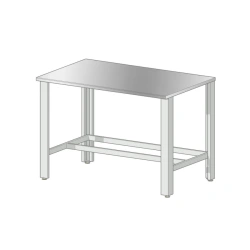Locksmith's workbench on adjustable supports 1200x750 mm. (height 850 mm)