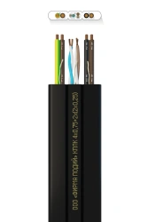Lift flat combined cable KPLK 4x0,75+2?(2x0,25)