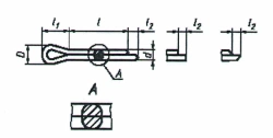 Cotter pins GOST 397-79