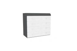 Sonata LD 628.080.000 chest of drawers (Grey/Chocolate/Wenge Tsavo)