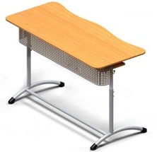 Two-seater adjustable desk, article number PE-DEP3-5