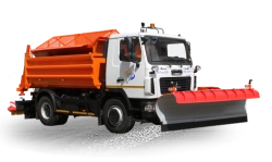 Road combined machine ED 244A on the basis of MAZ 555025 vehicle